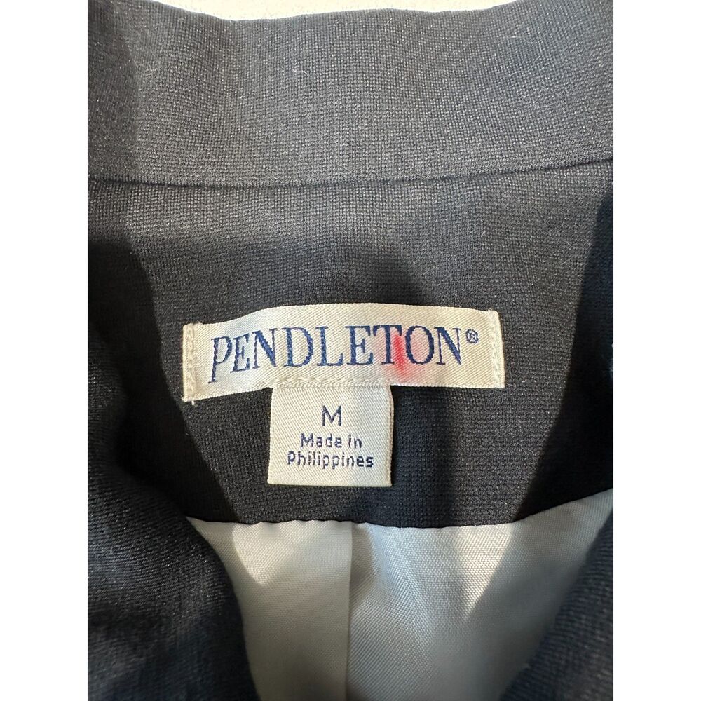 Pendleton Full-Zip Lined Tweed Jacket Size Medium - image 5